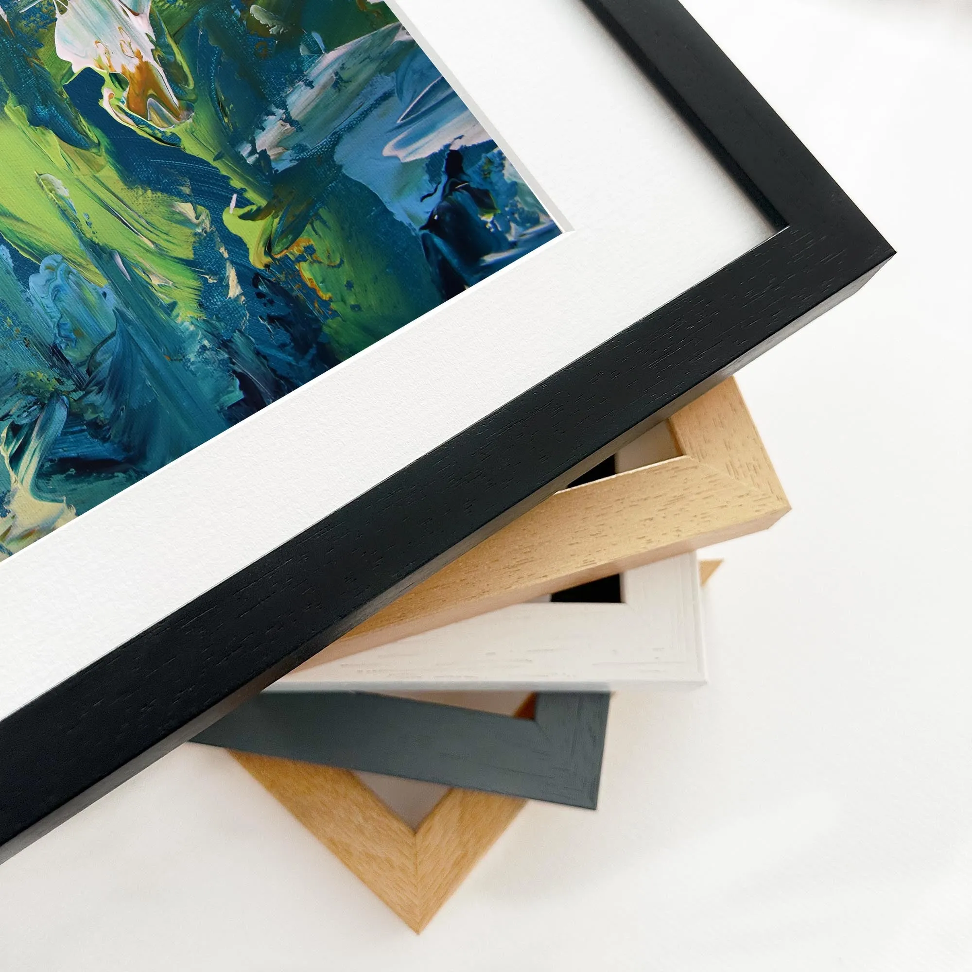Abstract 168 Framed Art