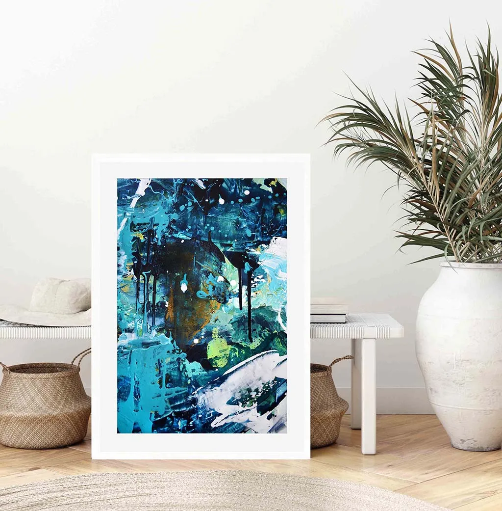 Abstract 179 Framed Art