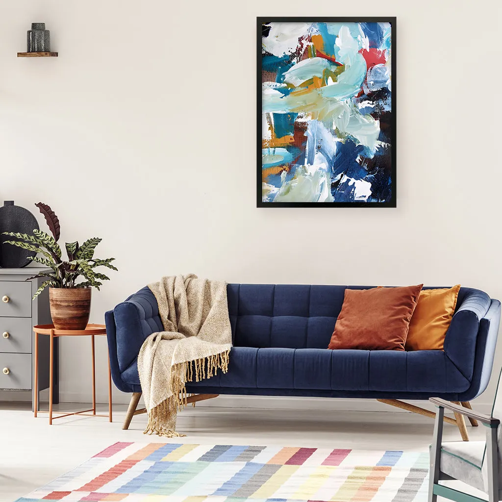 Abstract 302 Framed Art