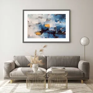 Abstract 490 Framed Art