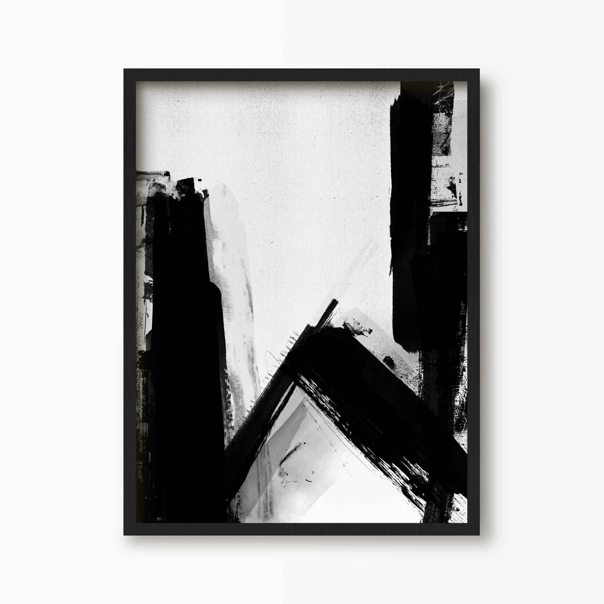 Abstract Letter Art Prints (N-Z)