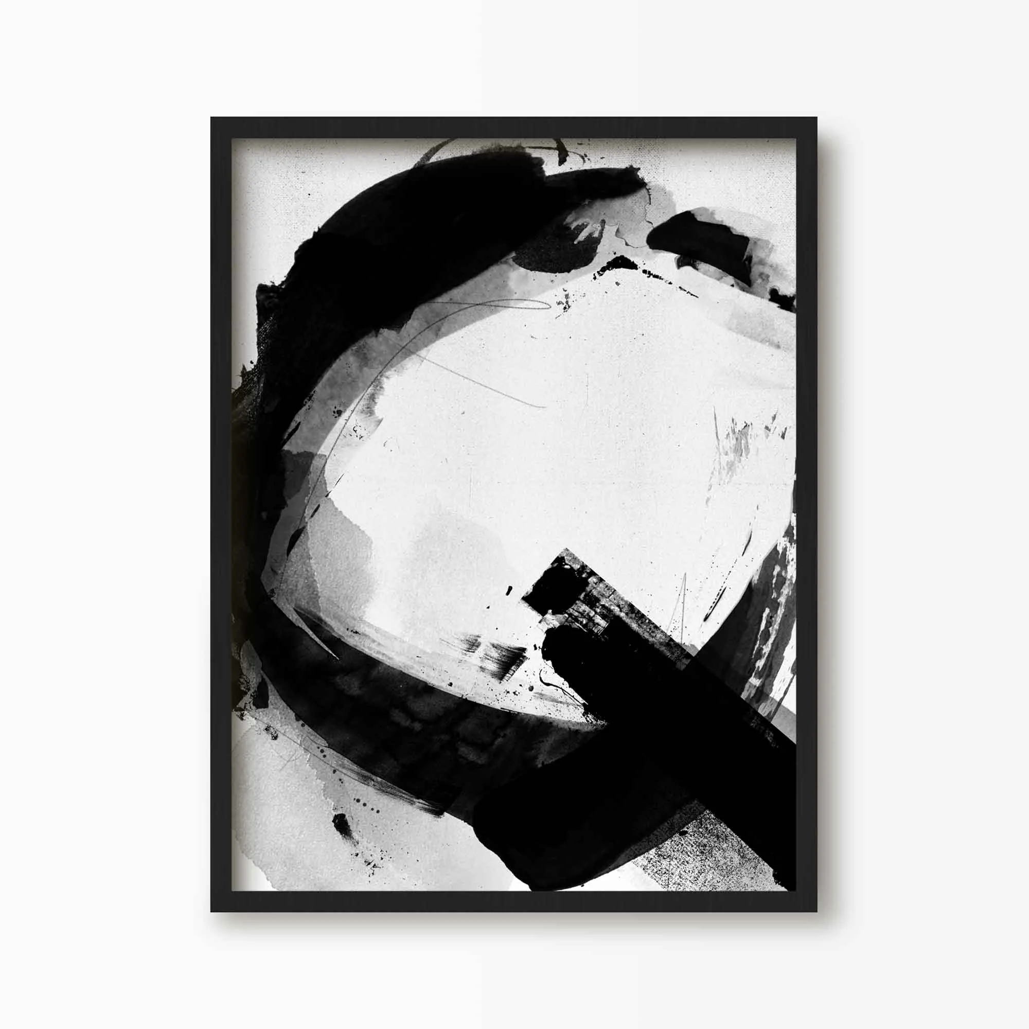 Abstract Letter Art Prints (N-Z)