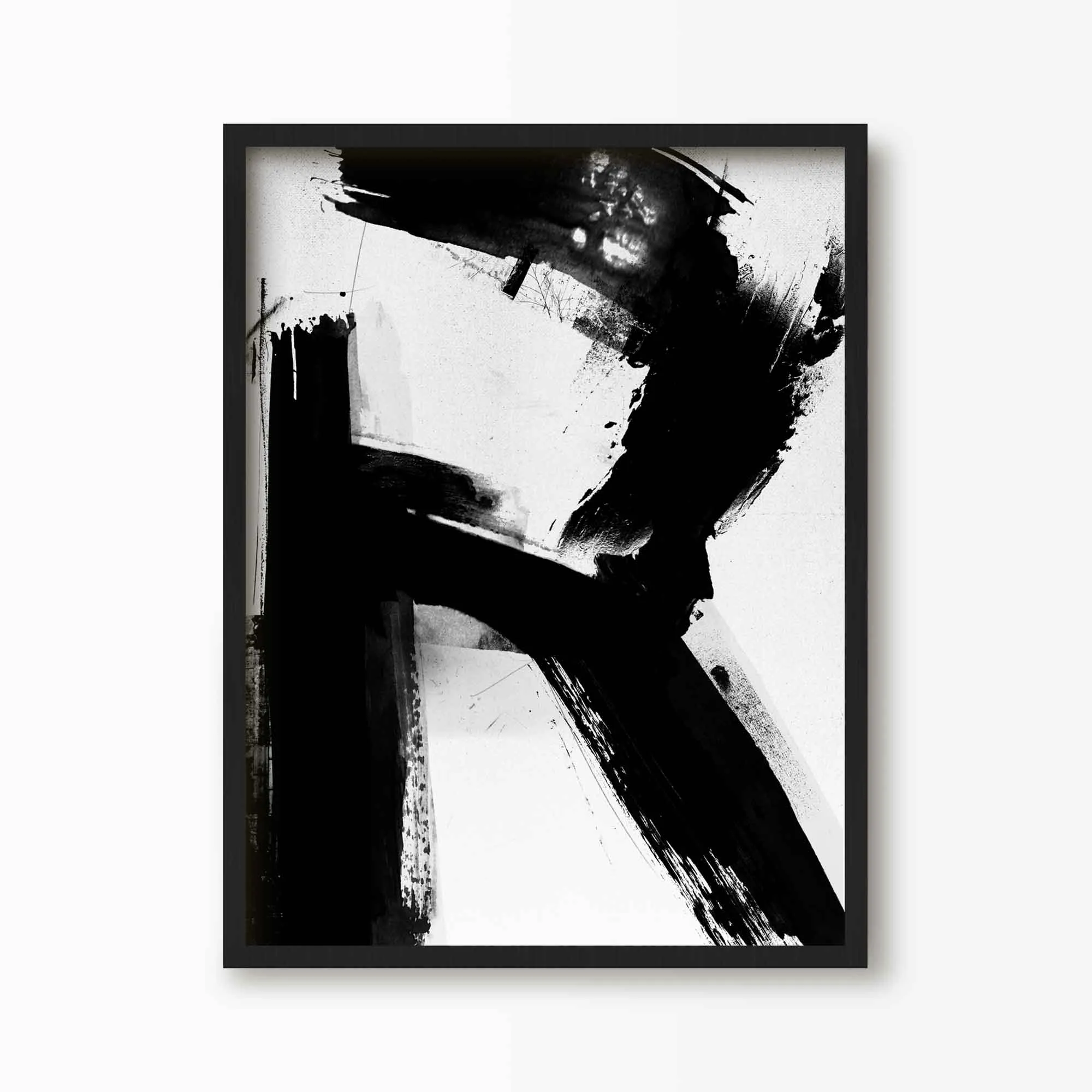 Abstract Letter Art Prints (N-Z)