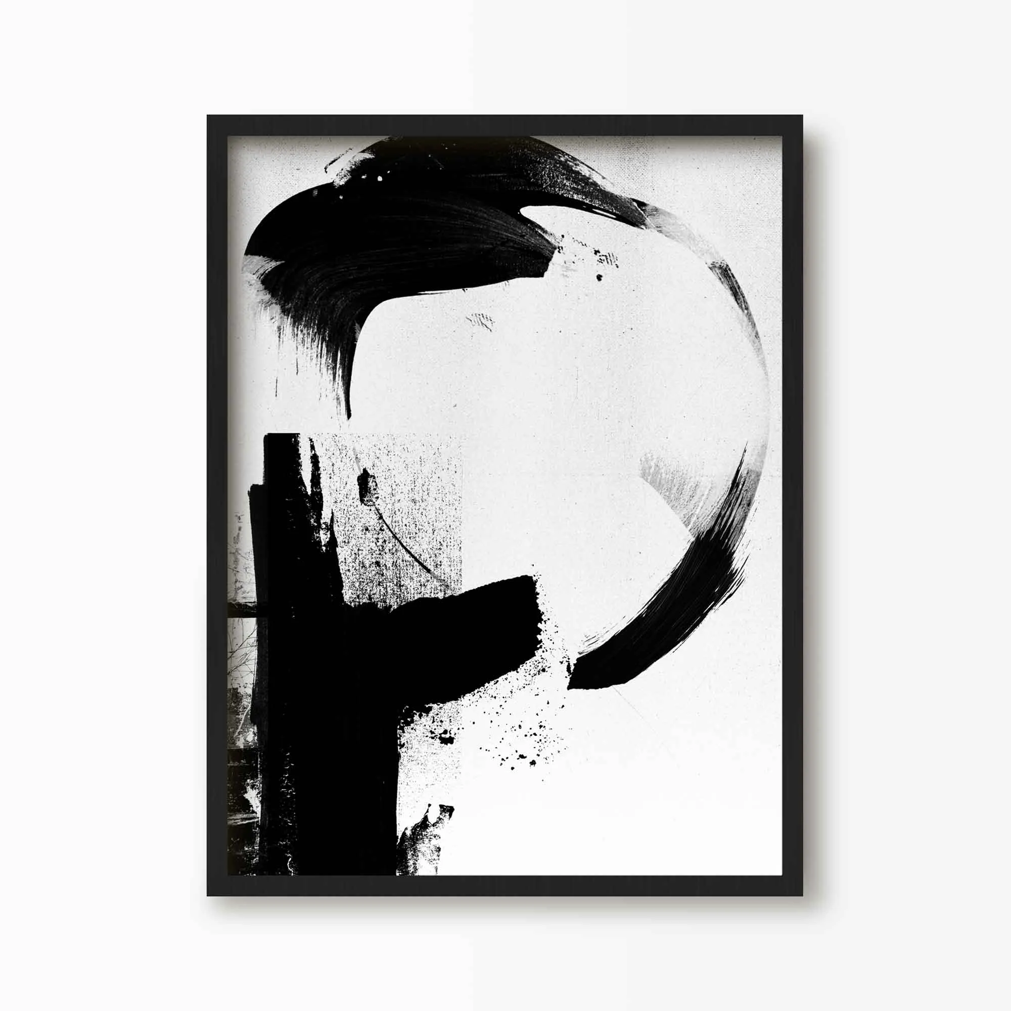 Abstract Letter Art Prints (N-Z)
