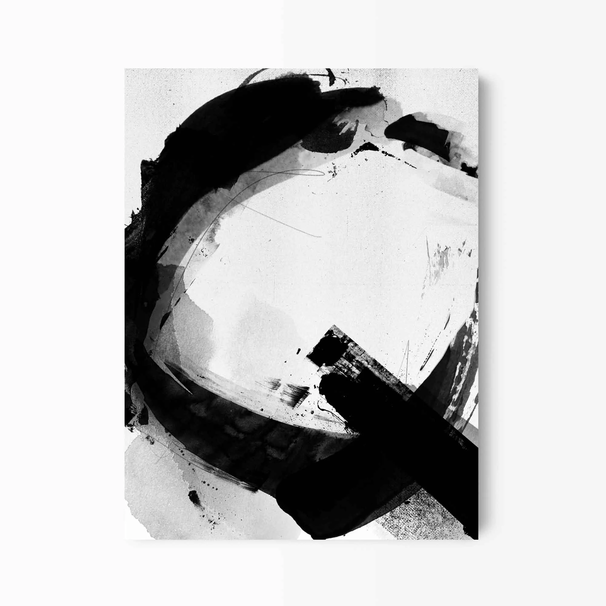 Abstract Letter Art Prints (N-Z)