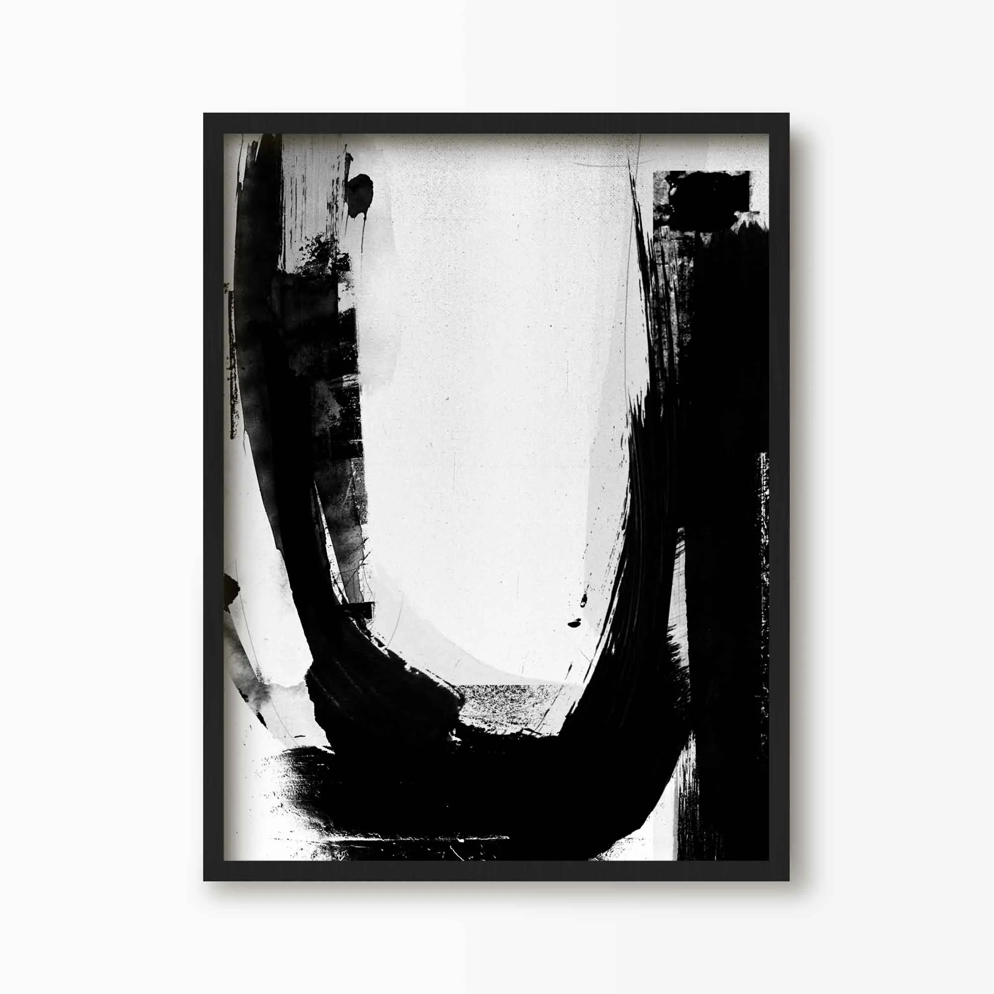 Abstract Letter Art Prints (N-Z)