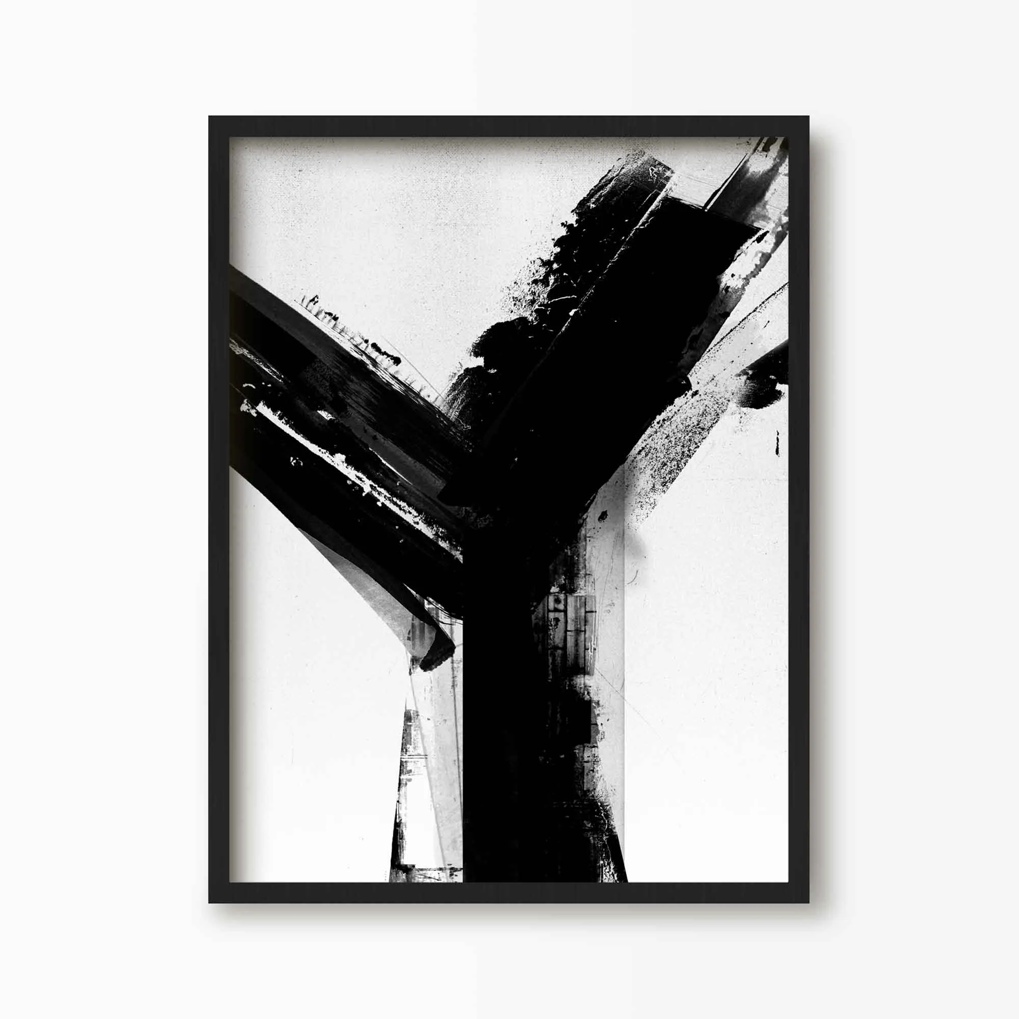 Abstract Letter Art Prints (N-Z)