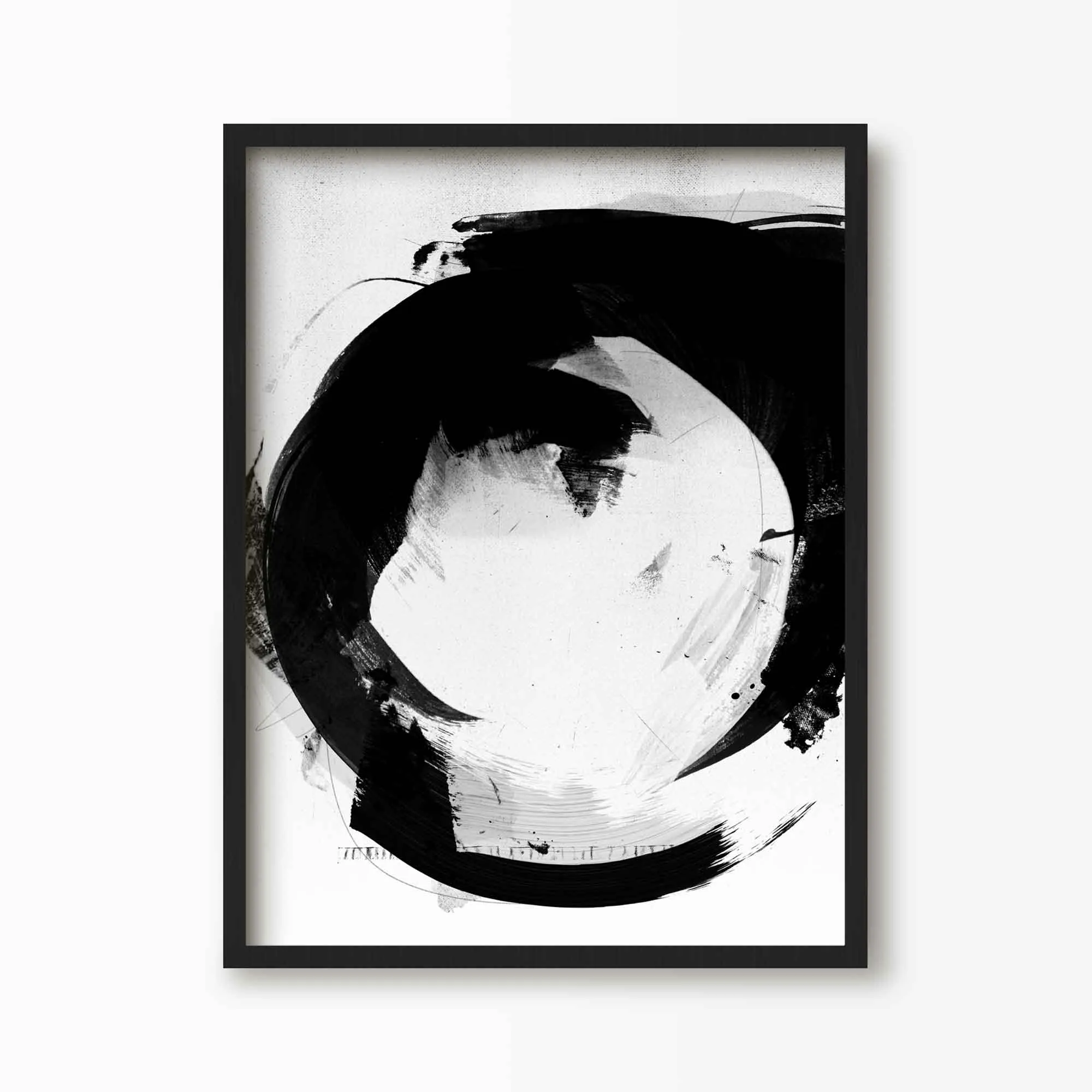 Abstract Letter Art Prints (N-Z)