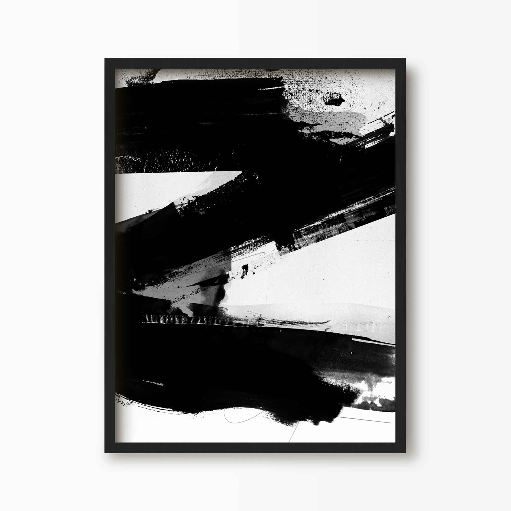 Abstract Letter Art Prints (N-Z)