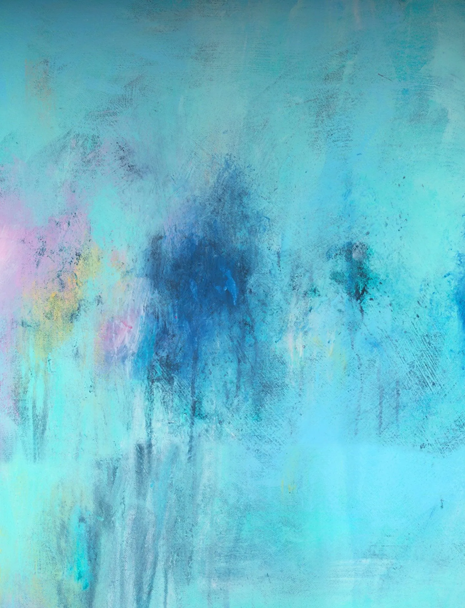Abstract Print, abstract painting, Teal And Blue, Architecture Art, Modern Art, Apartment Decor, Living Room Wall Art, Large Print