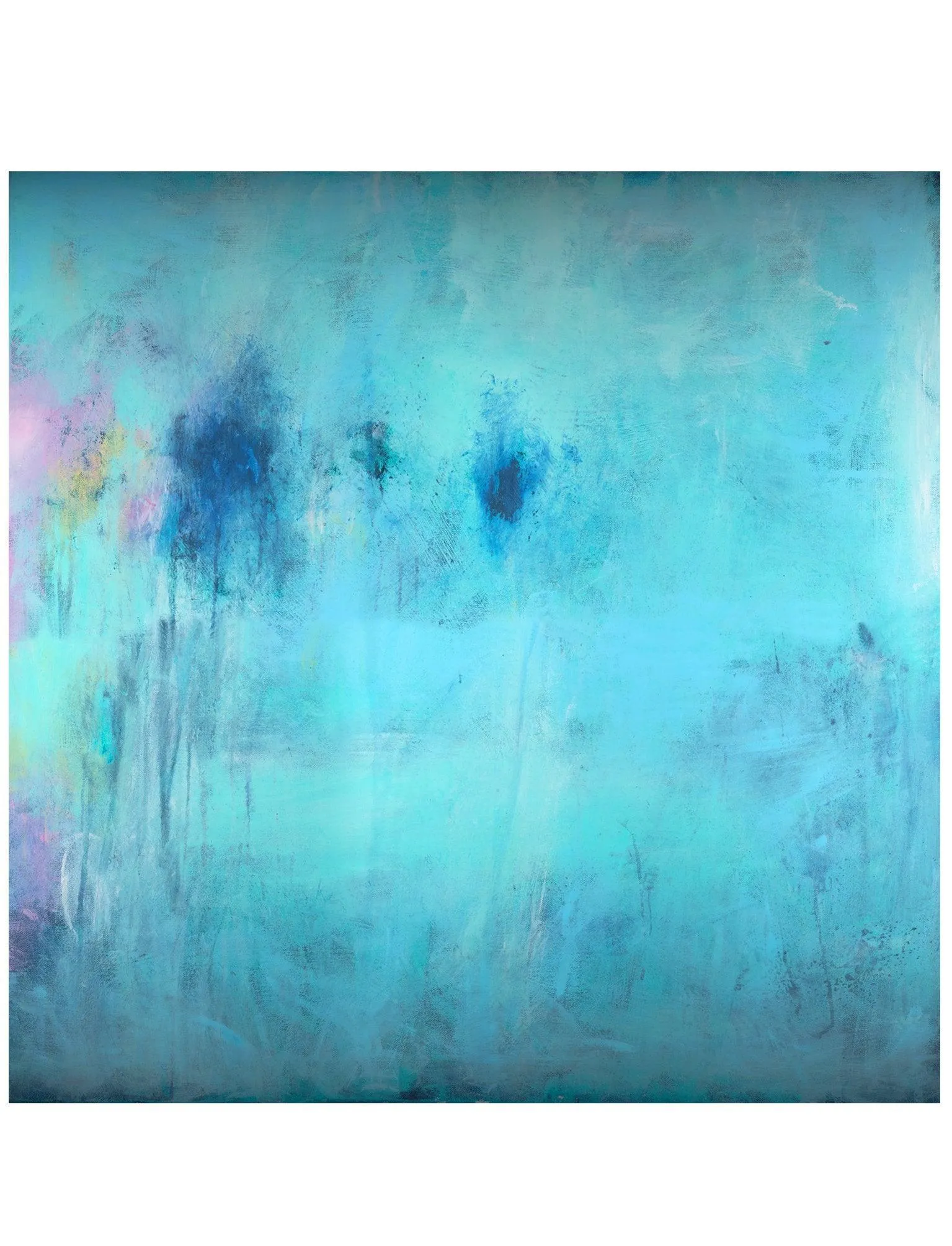 Abstract Print, abstract painting, Teal And Blue, Architecture Art, Modern Art, Apartment Decor, Living Room Wall Art, Large Print