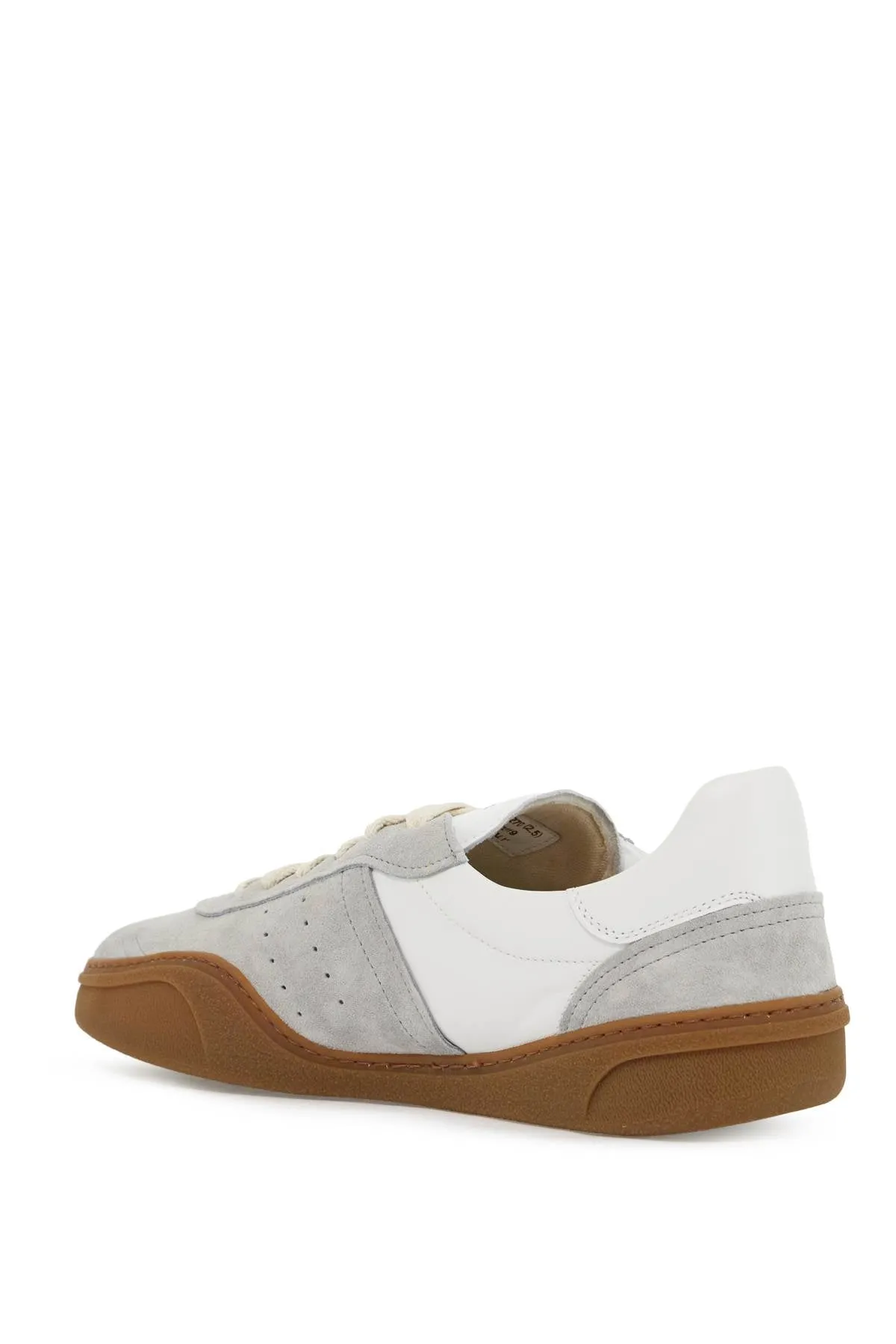 Acne Studios Nappa And Suede Leather Sneakers In (Size - 40)