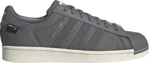 Adidas Superstar 'Grey Gold Metallic' sneakers, gray