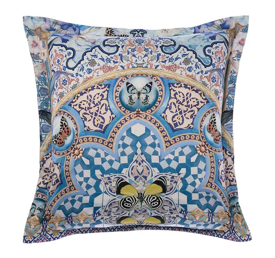 Al Manial Palace Memoirs European Pillowcase Blue