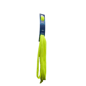 American Legacy ® Ultra Wide Flat Tubular Laces | Neon Yellow