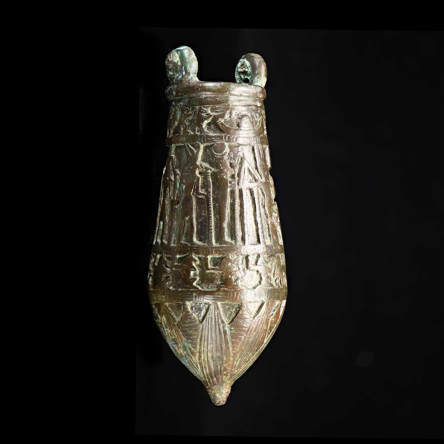 An Egyptian Bronze Situla, 26th Dynasty, ca. 664 - 525 BCE