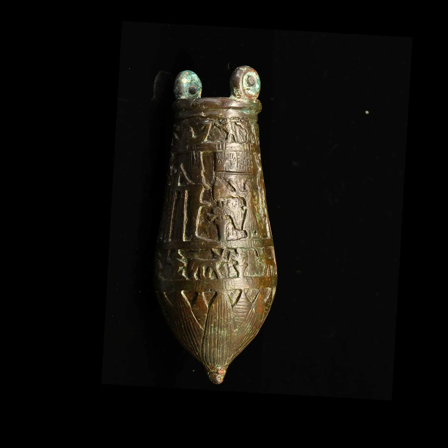 An Egyptian Bronze Situla, 26th Dynasty, ca. 664 - 525 BCE
