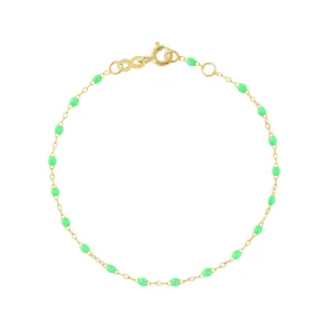 Classic Gigi bracelet, neon green