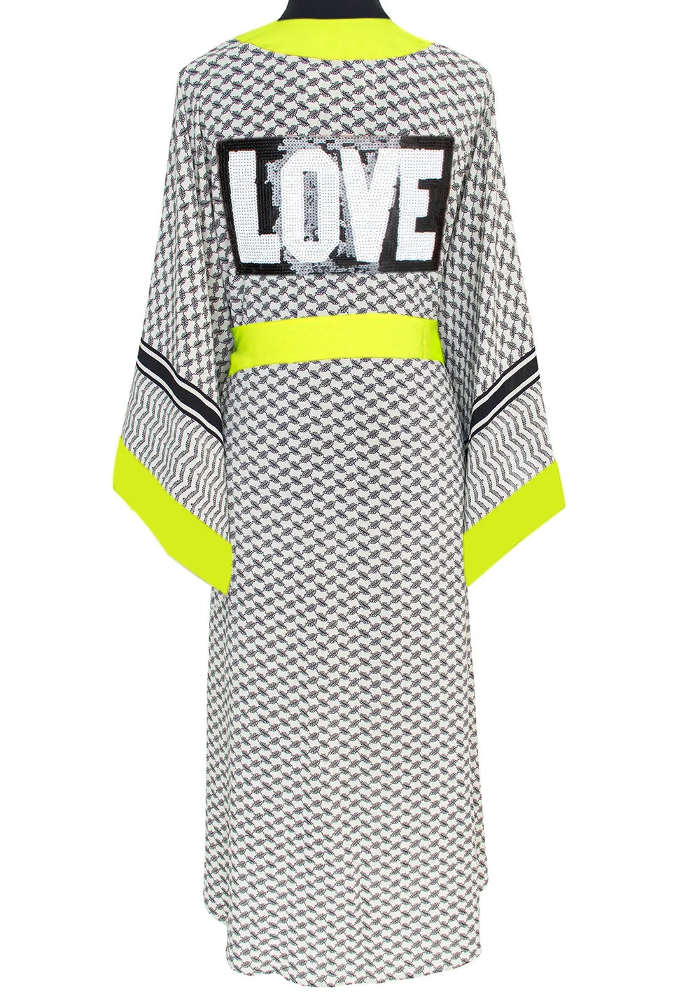 Desert - Tribe Kimono Love (Neon Yellow)
