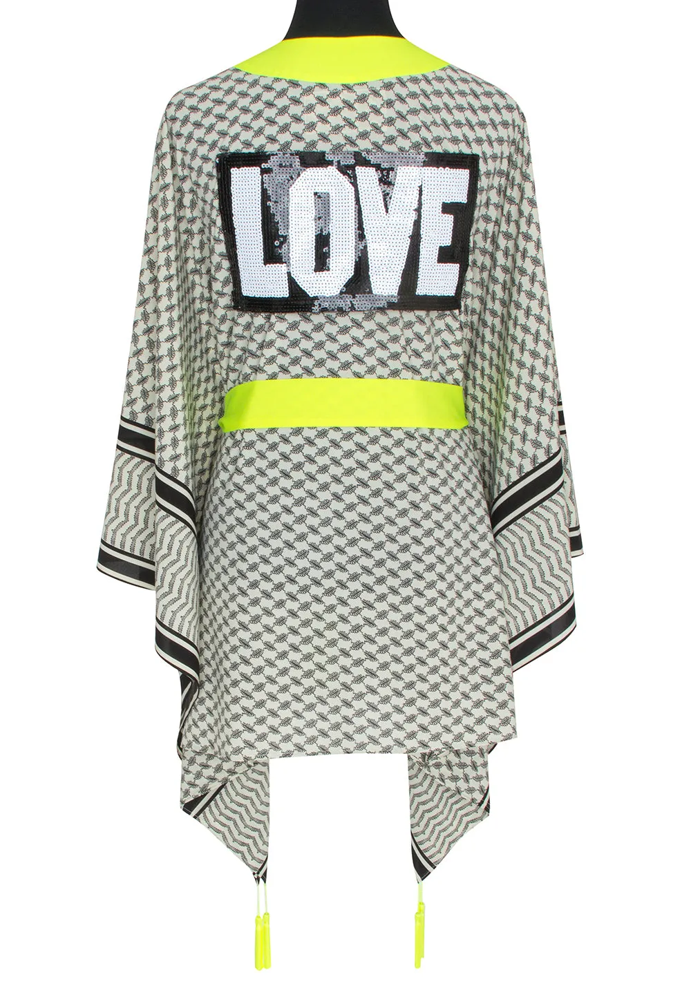 Desert - Tribe Kimono Love (Neon Yellow)
