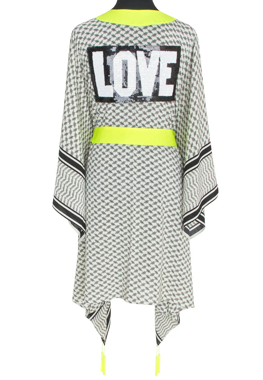 Desert - Tribe Kimono Love (Neon Yellow)