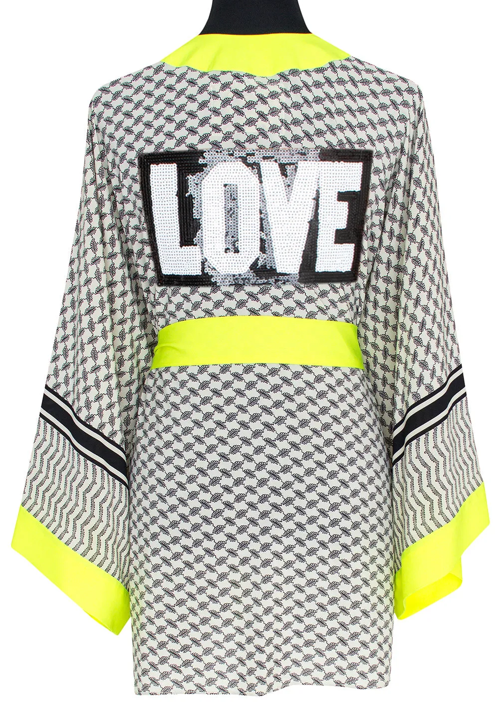 Desert - Tribe Kimono Love (Neon Yellow)