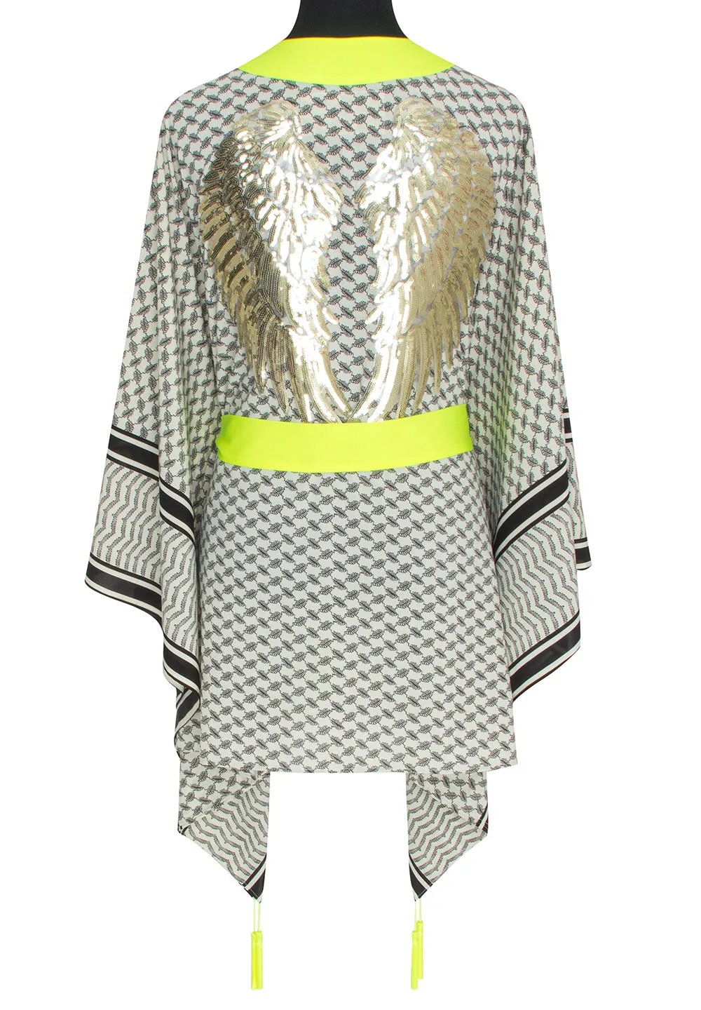 Desert - Tribe Kimono Wings (Neon Yellow)