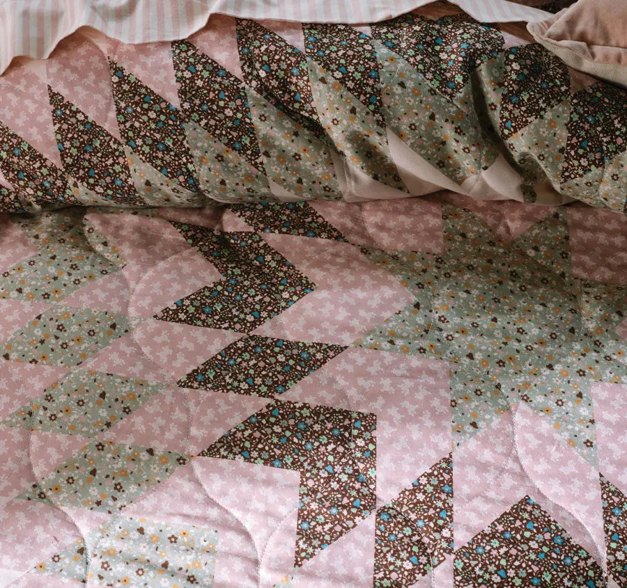 Dusty Quilt Cover Set Range Rose