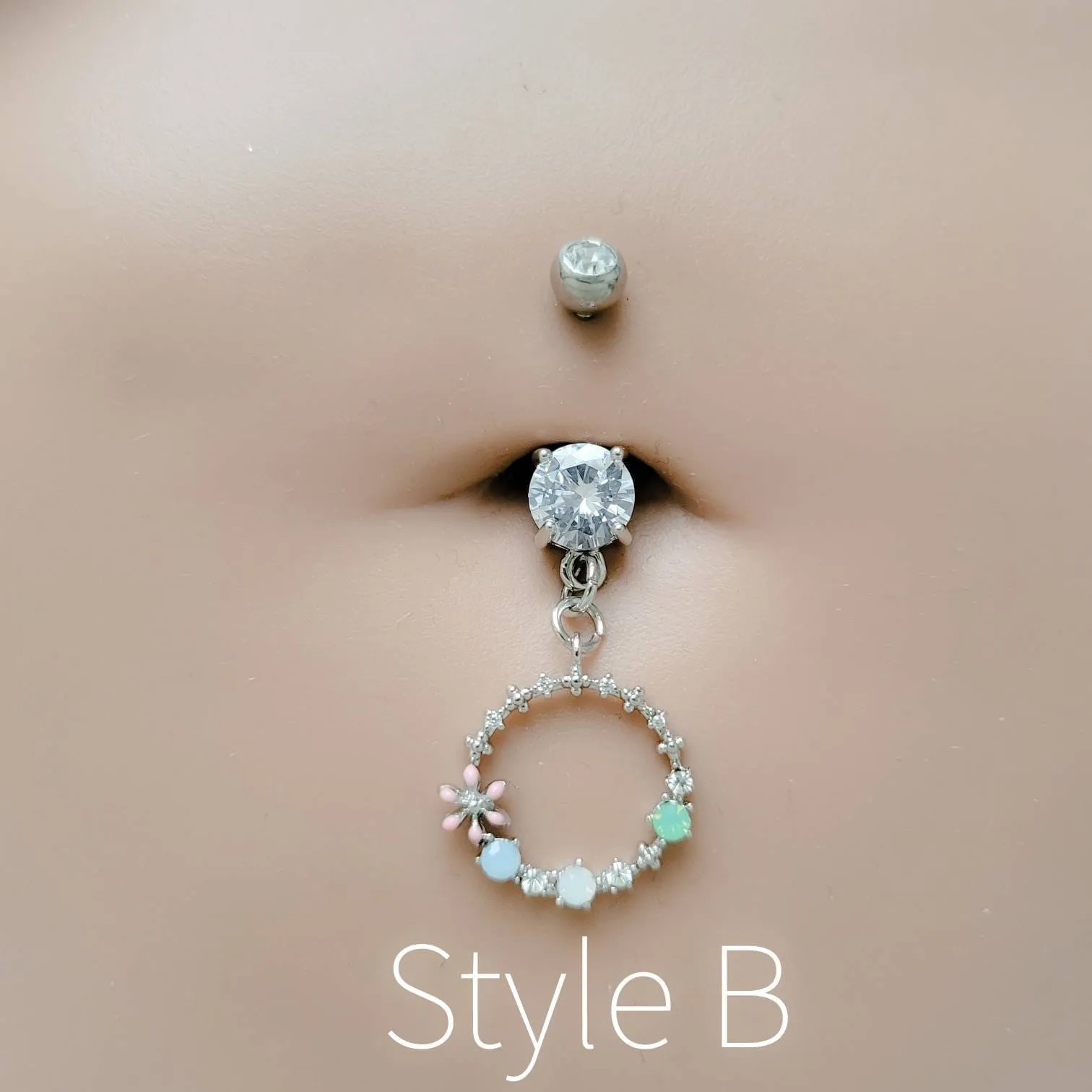 Flower Belly Ring