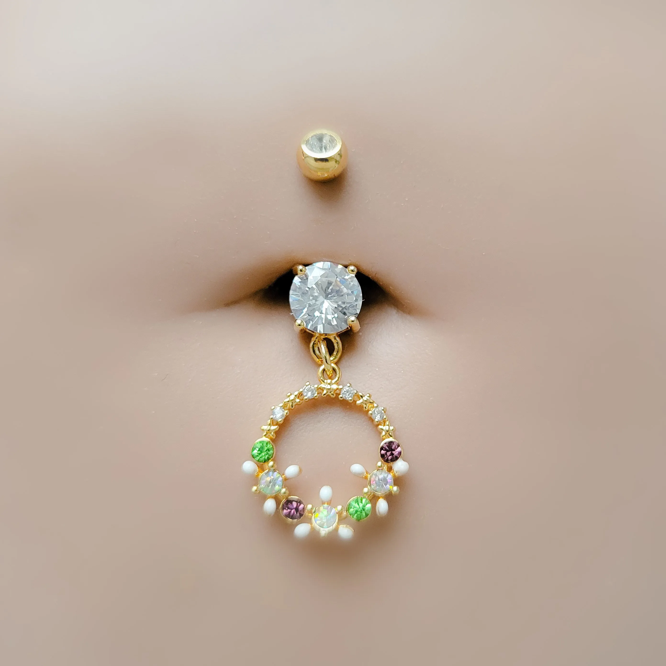 Flower Belly Ring