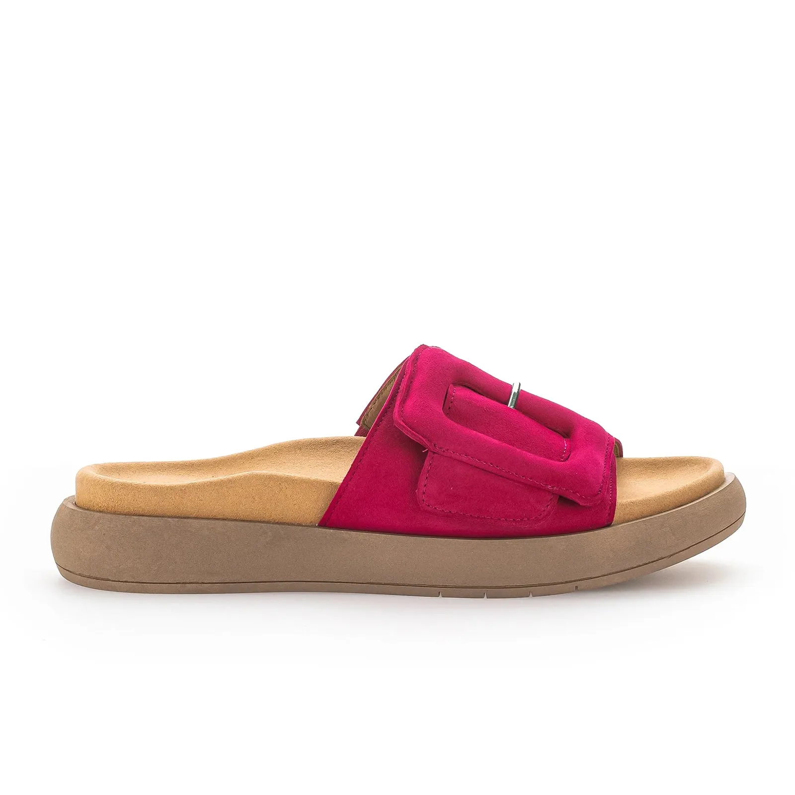 Gabor 43751-10 Slide Sandal (Women) - Pink Samtchevreau