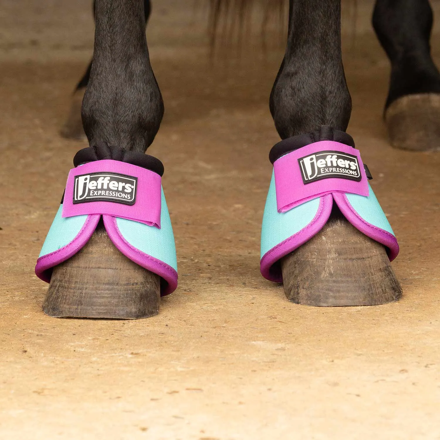 In Stock Now! Jeffers Protective Neon Bell Boots