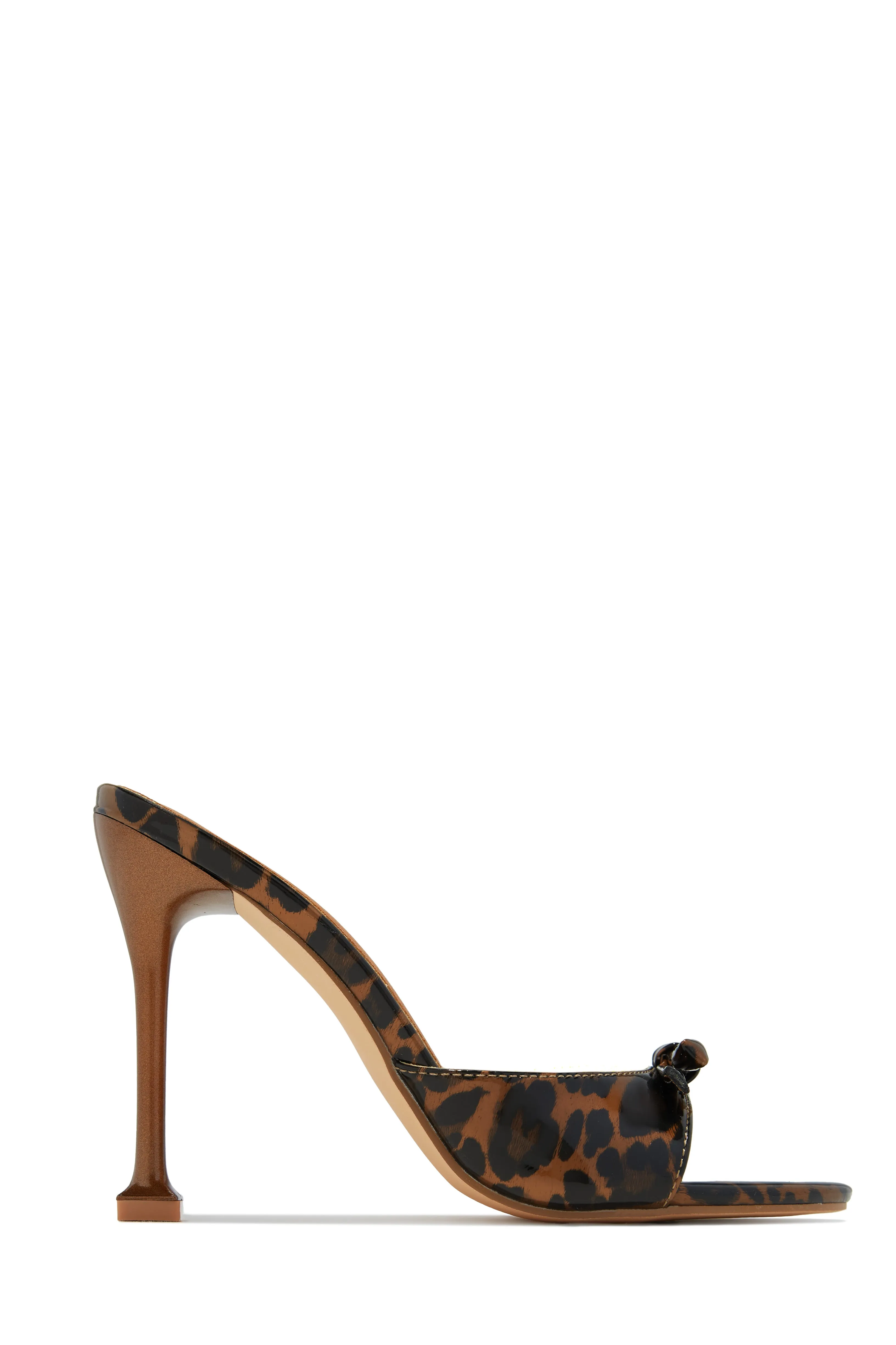 Jaya High Heel Mules - Red