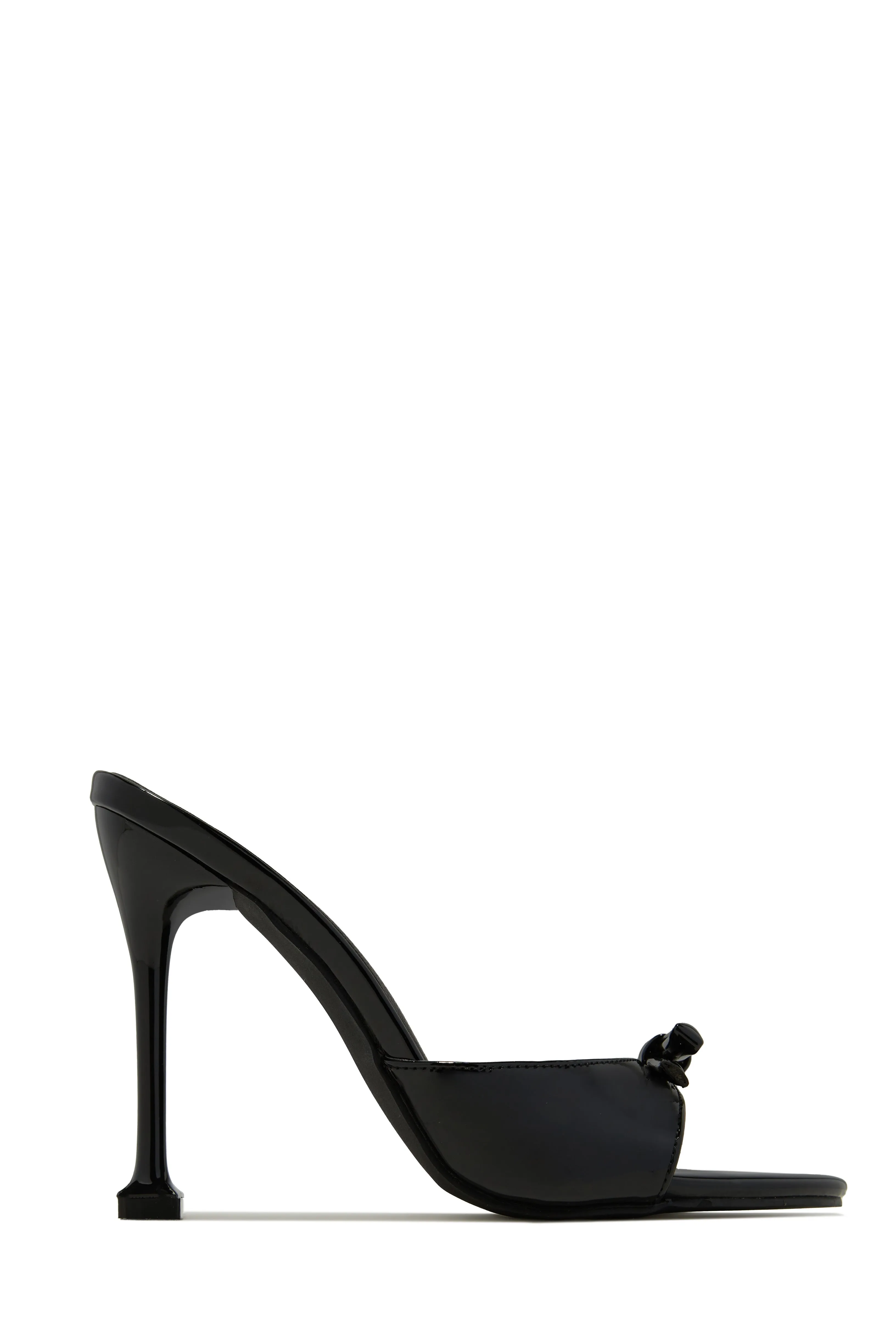 Jaya High Heel Mules - Red