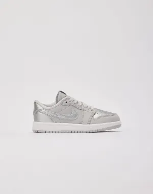 Jordan Air Jordan 1 Retro Low OG 'Metallic Silver' Pre-School