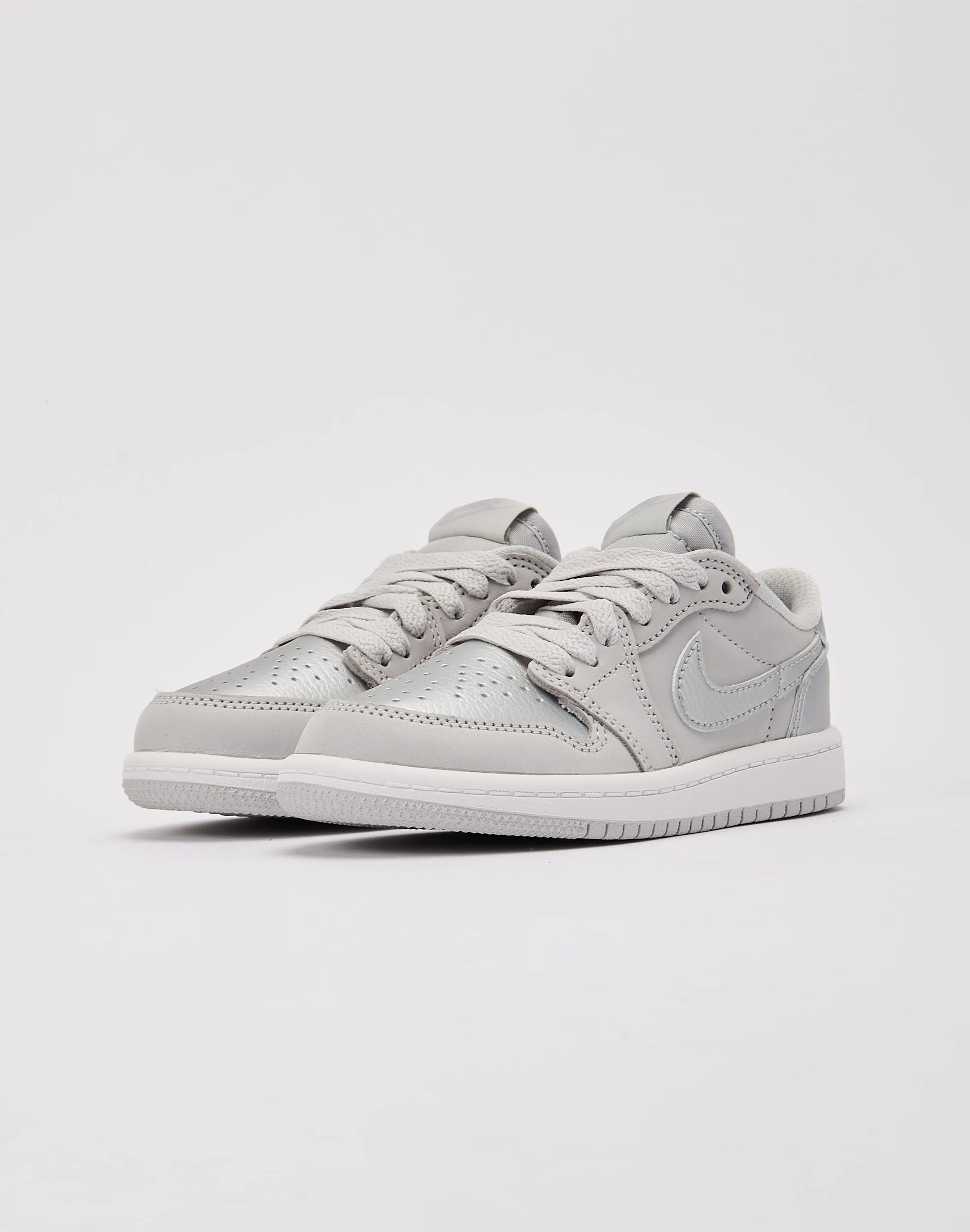 Jordan Air Jordan 1 Retro Low OG 'Metallic Silver' Pre-School