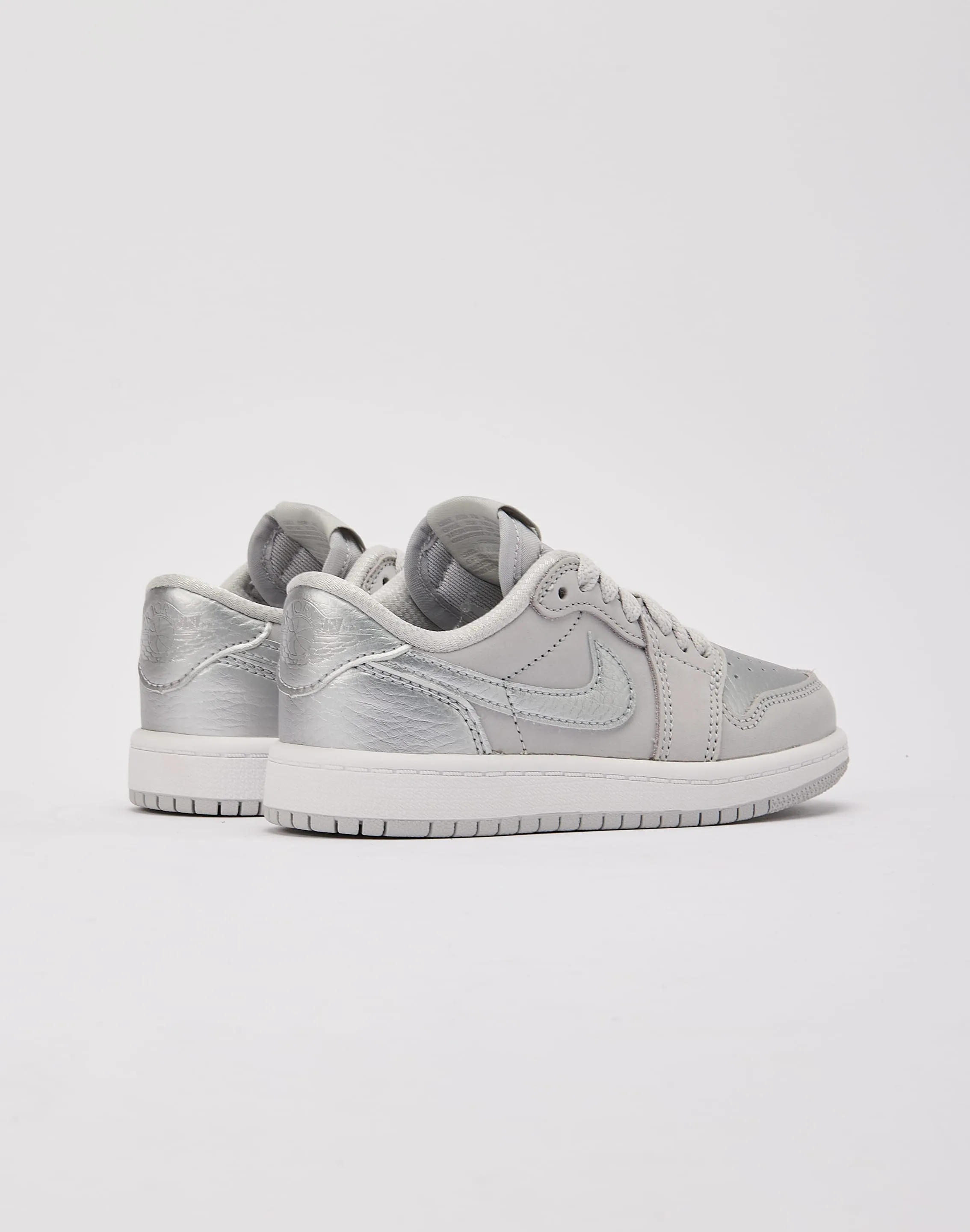Jordan Air Jordan 1 Retro Low OG 'Metallic Silver' Pre-School