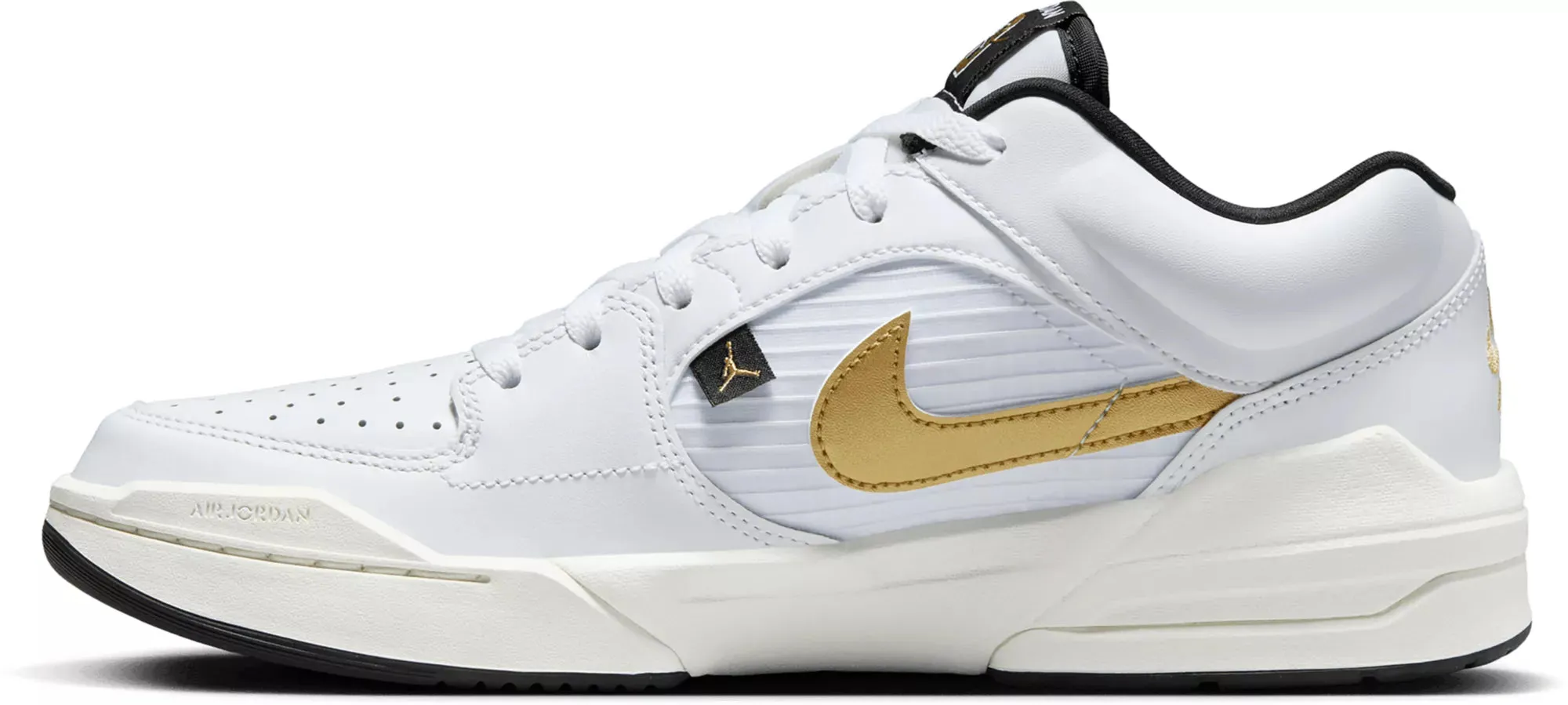 Jordan Men's Stadium 90 DX4397-170 White/Metallic Gold-Black-Sail