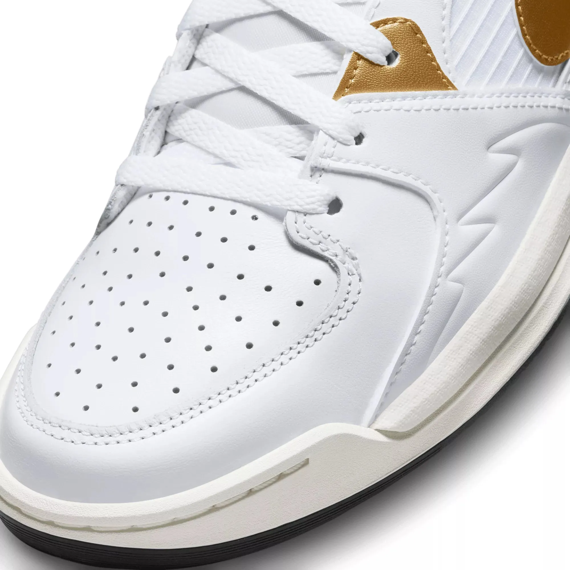Jordan Men's Stadium 90 DX4397-170 White/Metallic Gold-Black-Sail