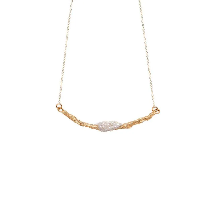 Julie Cohn Snowberry Bronze Pearl Necklace