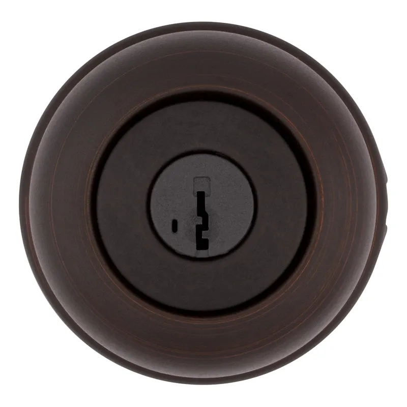 Kwikset 94002-956 Entry Door Lockset, Venetian Bronze