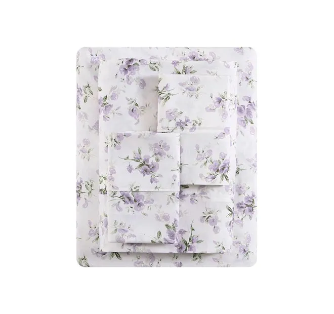 Little Darlings 375THC Cotton Sheet Set Range Heather