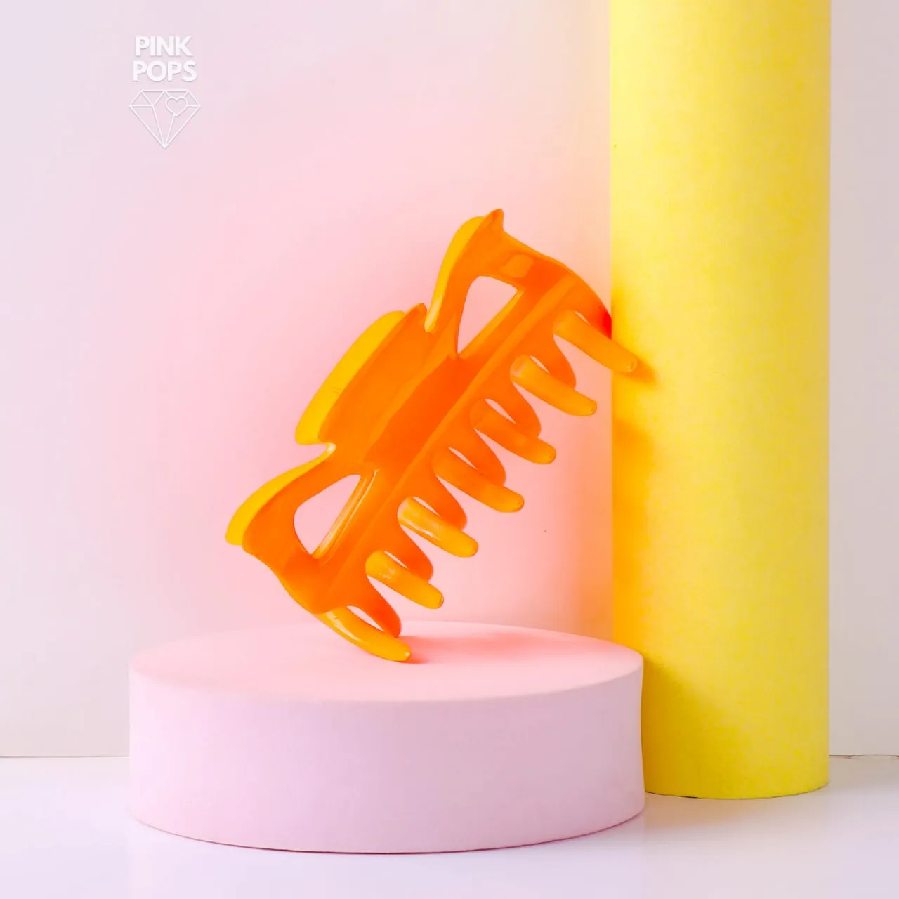 Monochromatic Neon Hair Claws