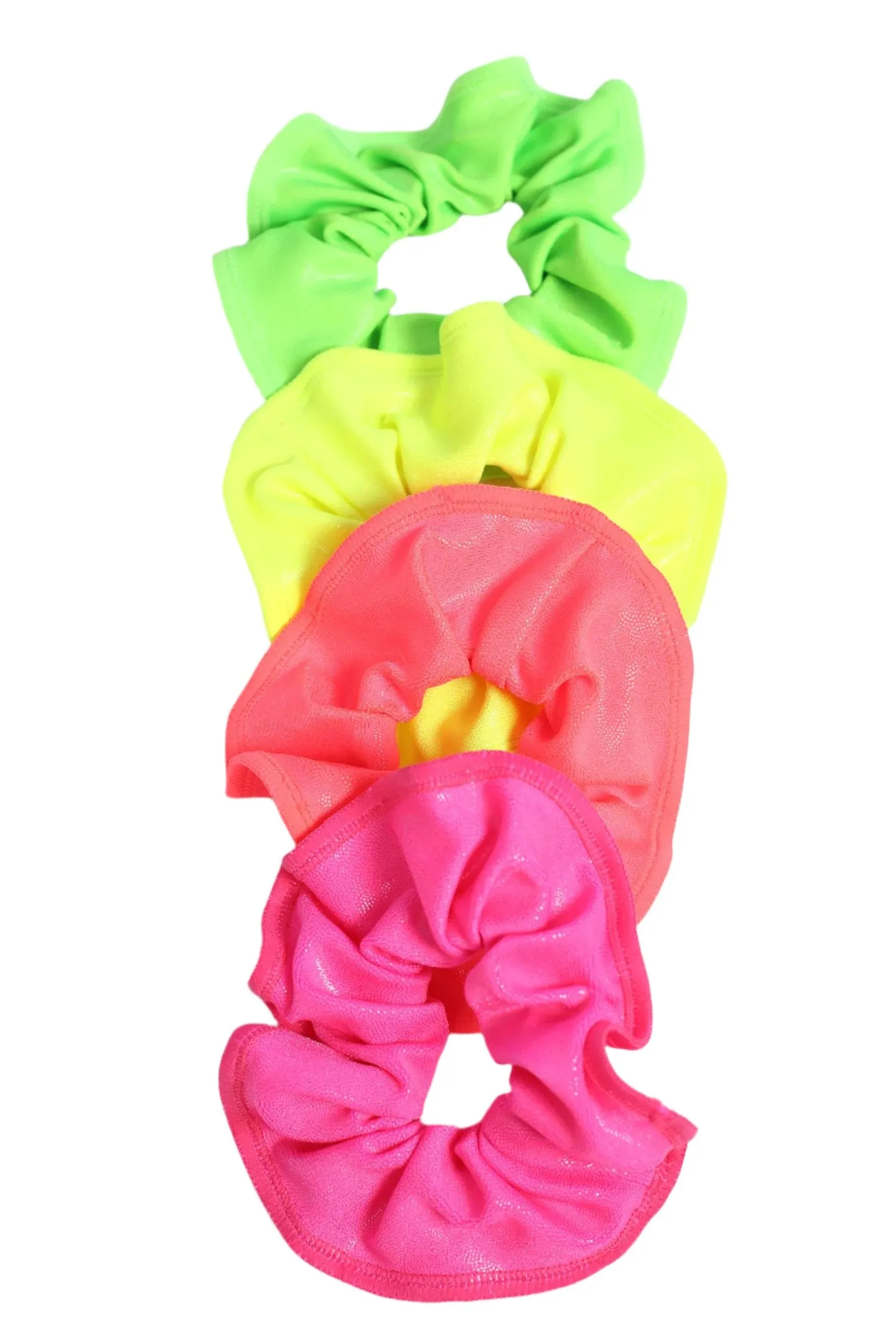 Neon Hot Pink Mystique Scrunchie