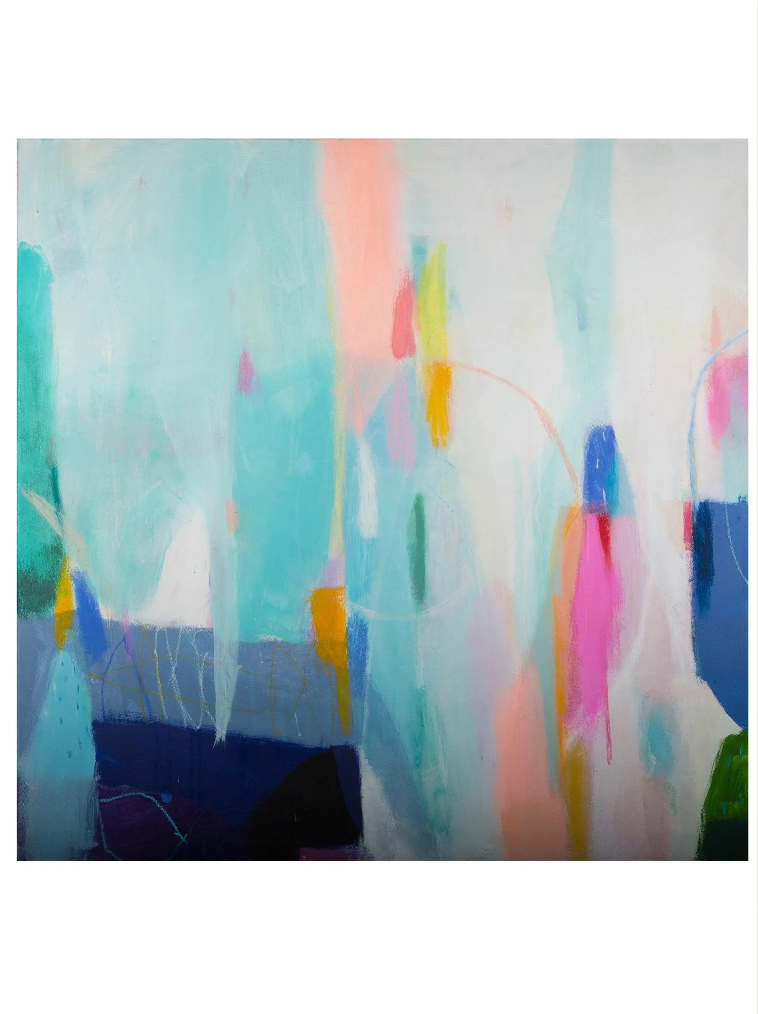 original abstract painting, abstract colorful painting modern, original acrylic abstract art, abstract modern wall art
