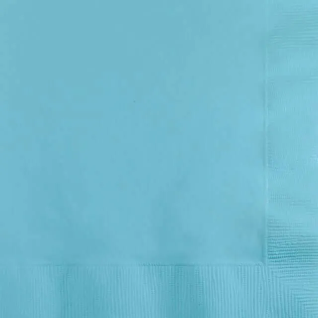 Pastel Blue Beverage Napkins