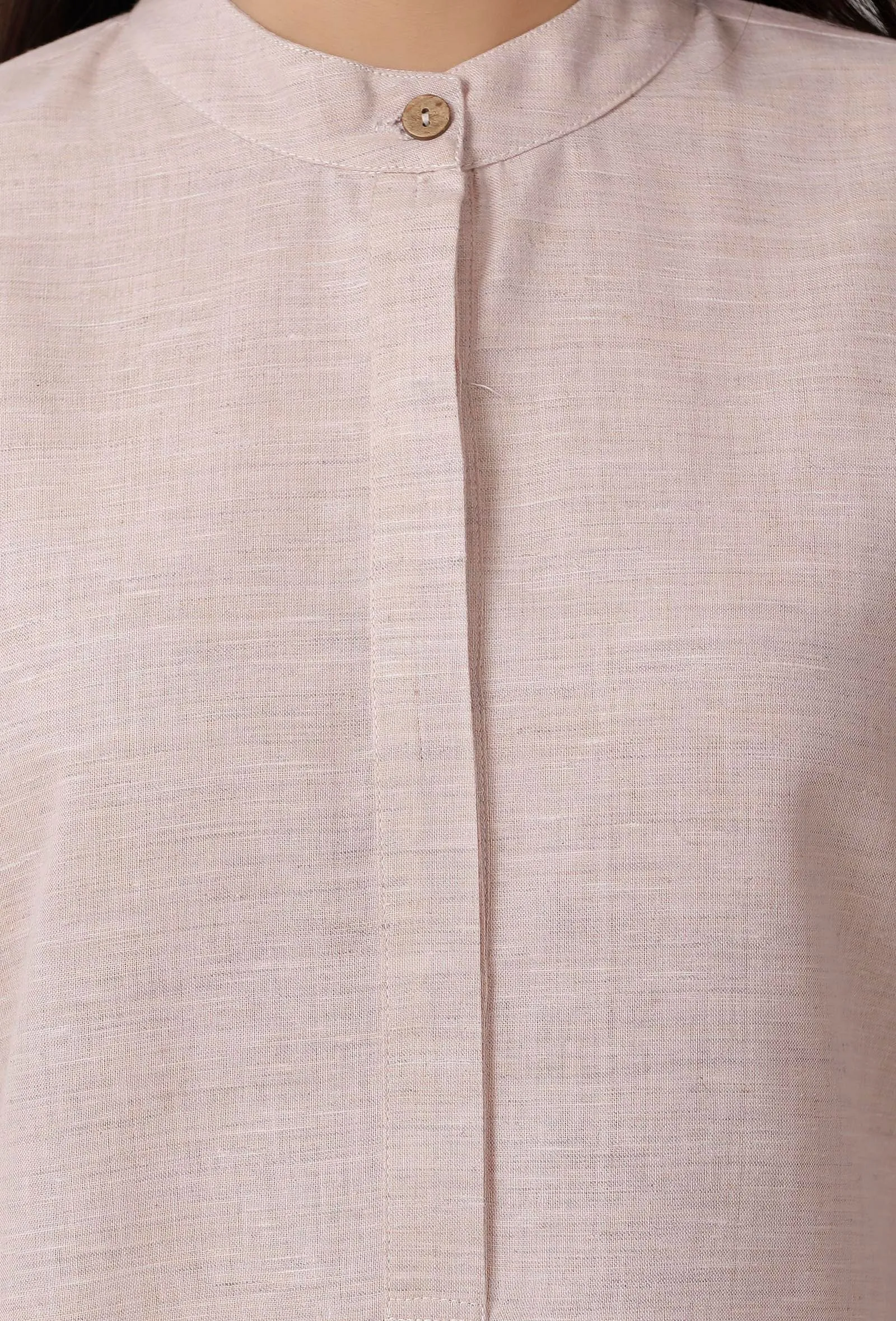 Pastel Purple Cotton Khadi Kurta