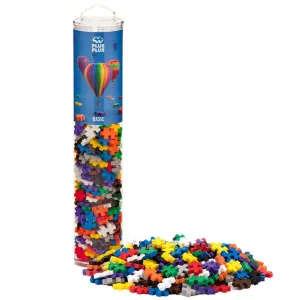 Plus-Plus 240-Piece Tube Open Play Mix | Basic