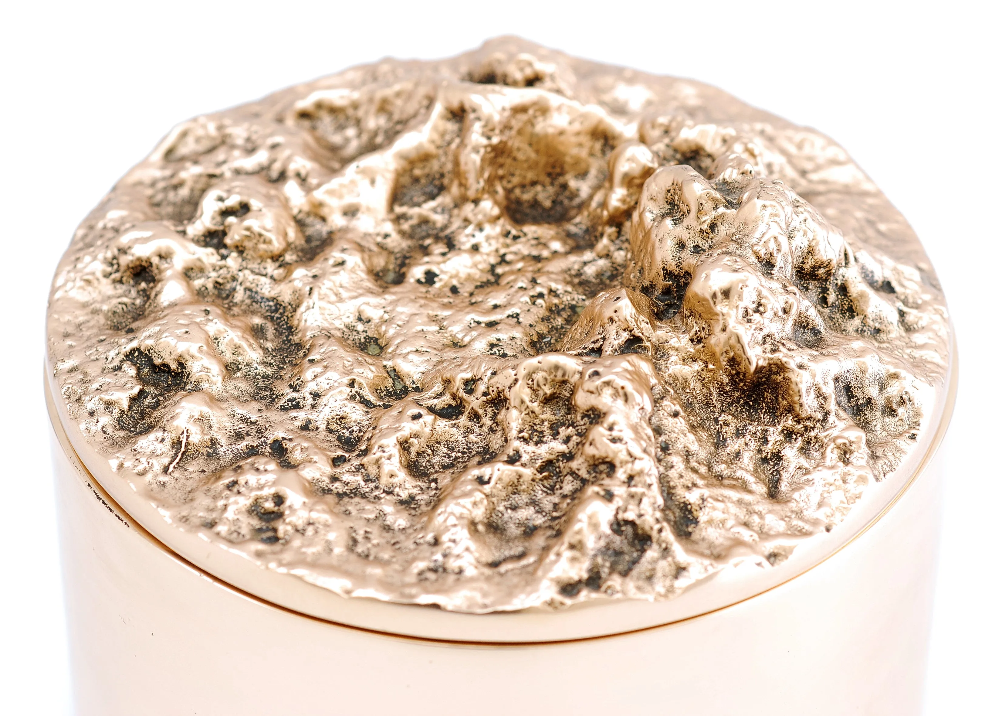 REM BOX<br><br>L’ ESCARGOT DROITE ON TOP<br><br>POLISHED BRONZE
