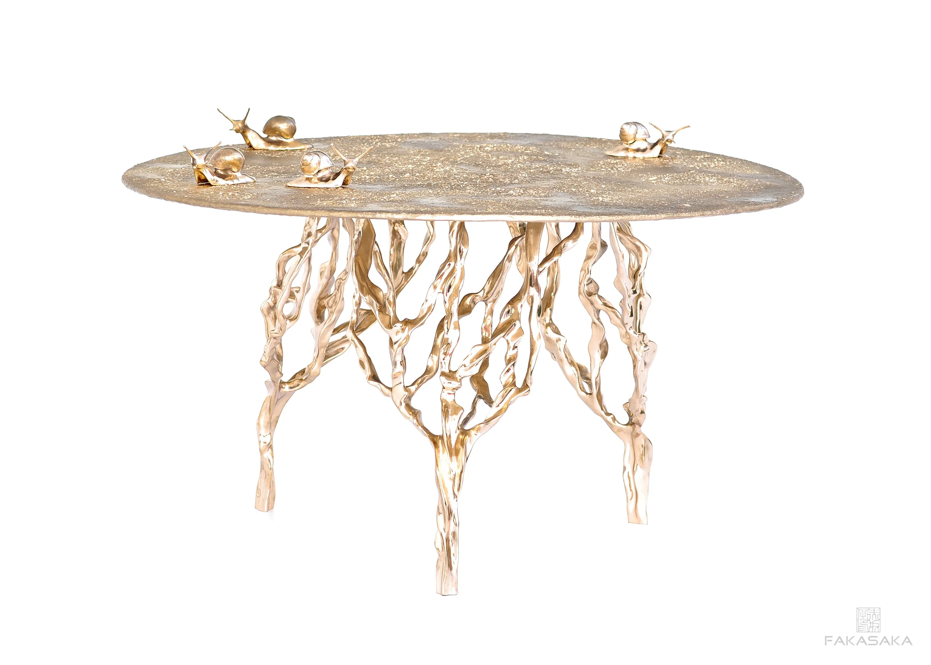 REM BOX<br><br>L’ ESCARGOT DROITE ON TOP<br><br>POLISHED BRONZE